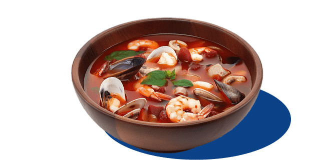 Морепродукты.